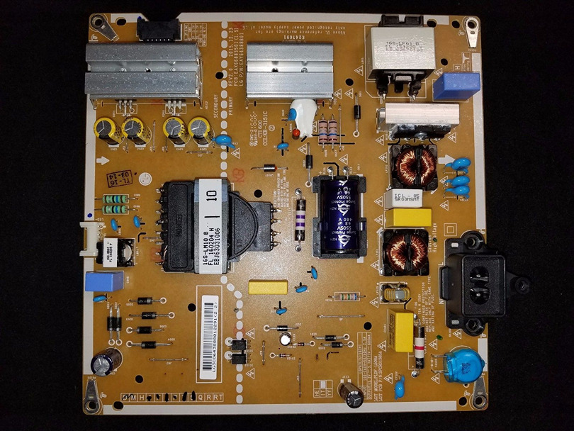 LG EAY64388801 Power Supply Board LGP43LIU-16CH1 PLDF-L508A, 43U LG EAY64388801 Power Supply Board LGP43LIU-16CH1 PLDF-L508A, 43U